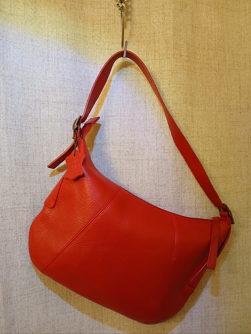 Vintage Y2K Valerie Stevens Red Learher Bag